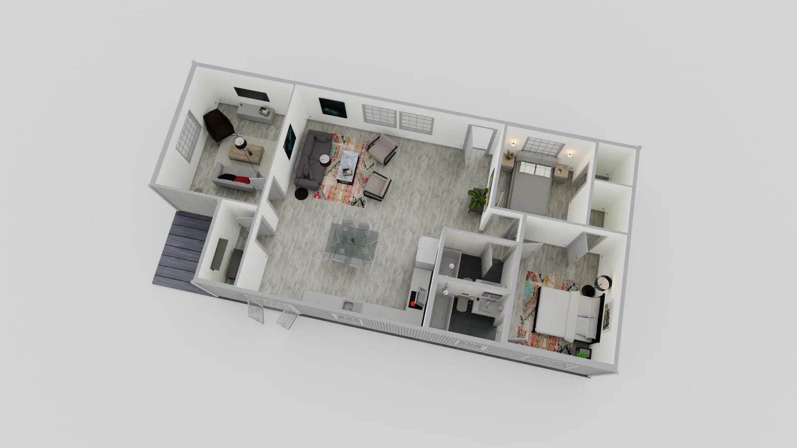1200 sq ft ADU