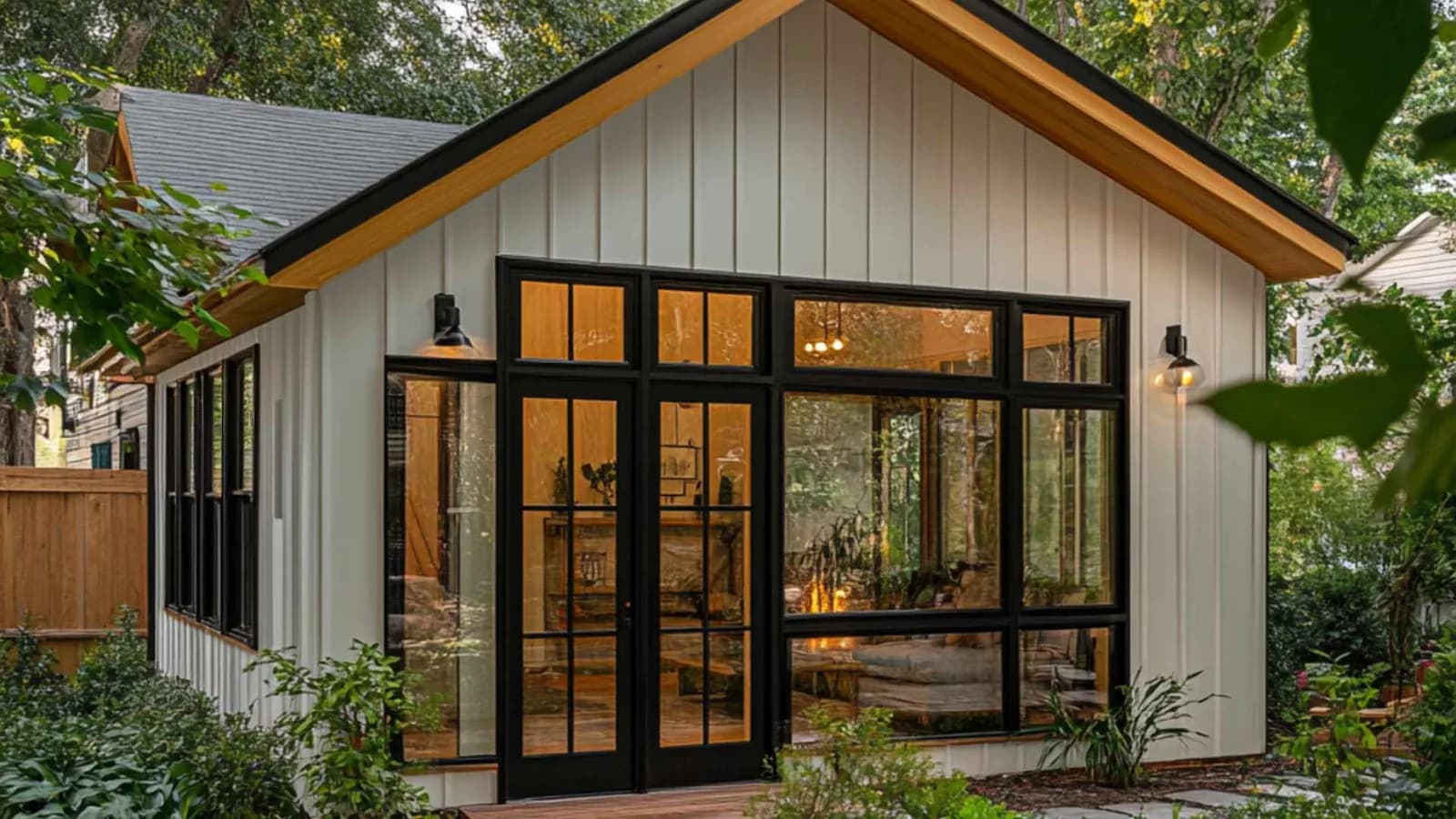Farmhouse style 20x20 mother-in-law suite exterior