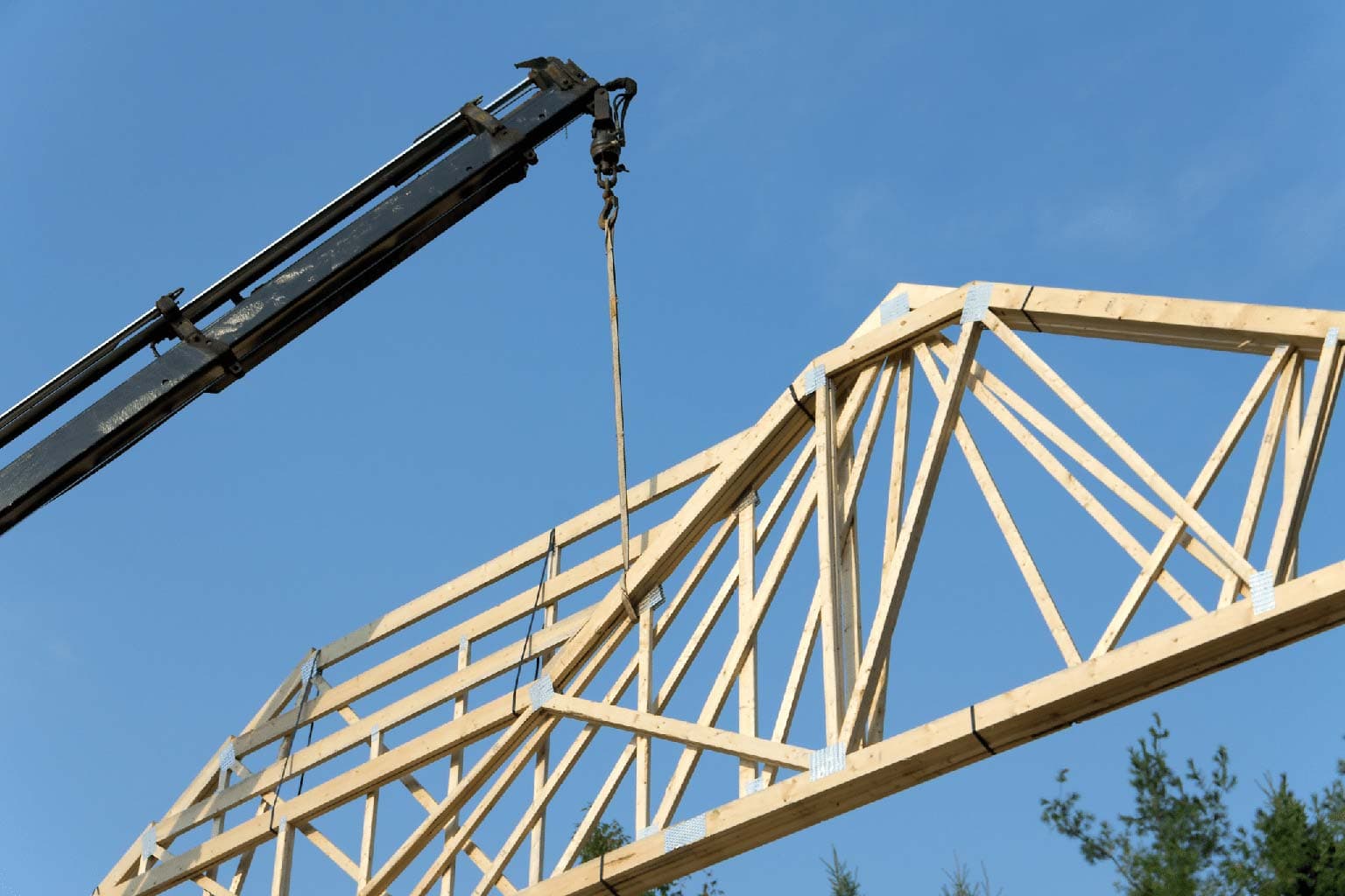 Cerchas en la construcción prefabricada