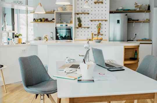 Country style office table