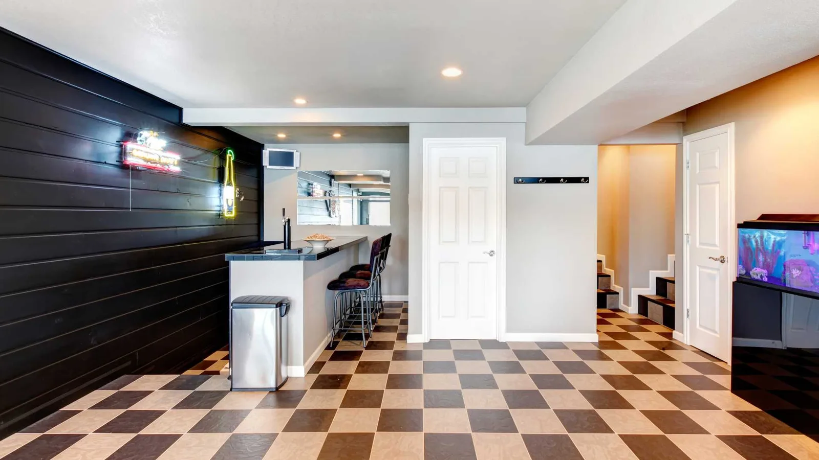 basement wet bar