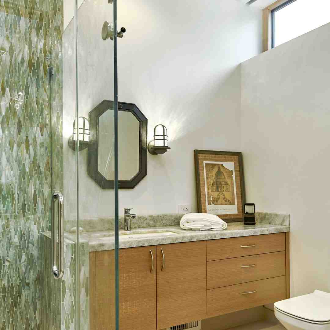 Bathroom with natural light