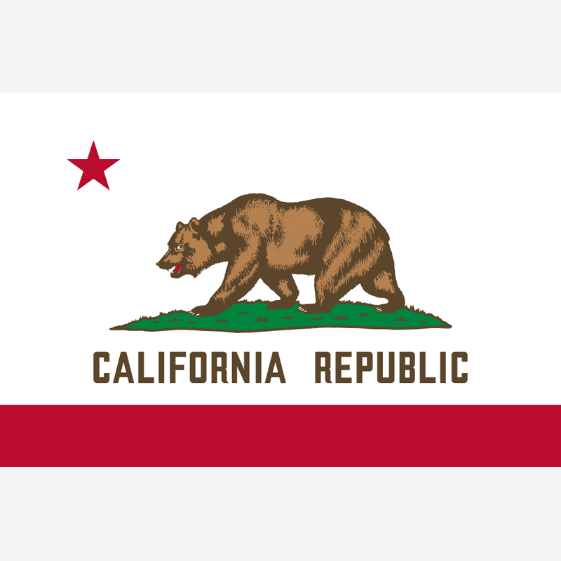 California state flag