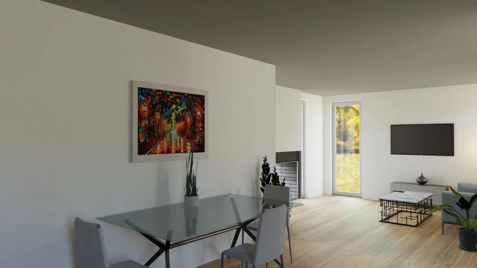 Dining table in 2 bedroom ADU