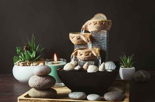 Natural elements of Feng Shui for a home office