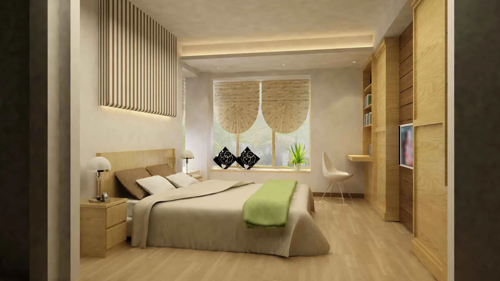Inspiración de habitación de hotel