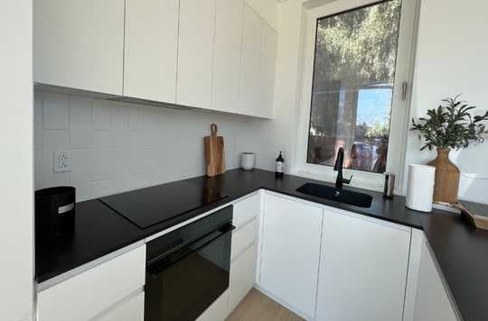 Планировка кухни в модульном ADU