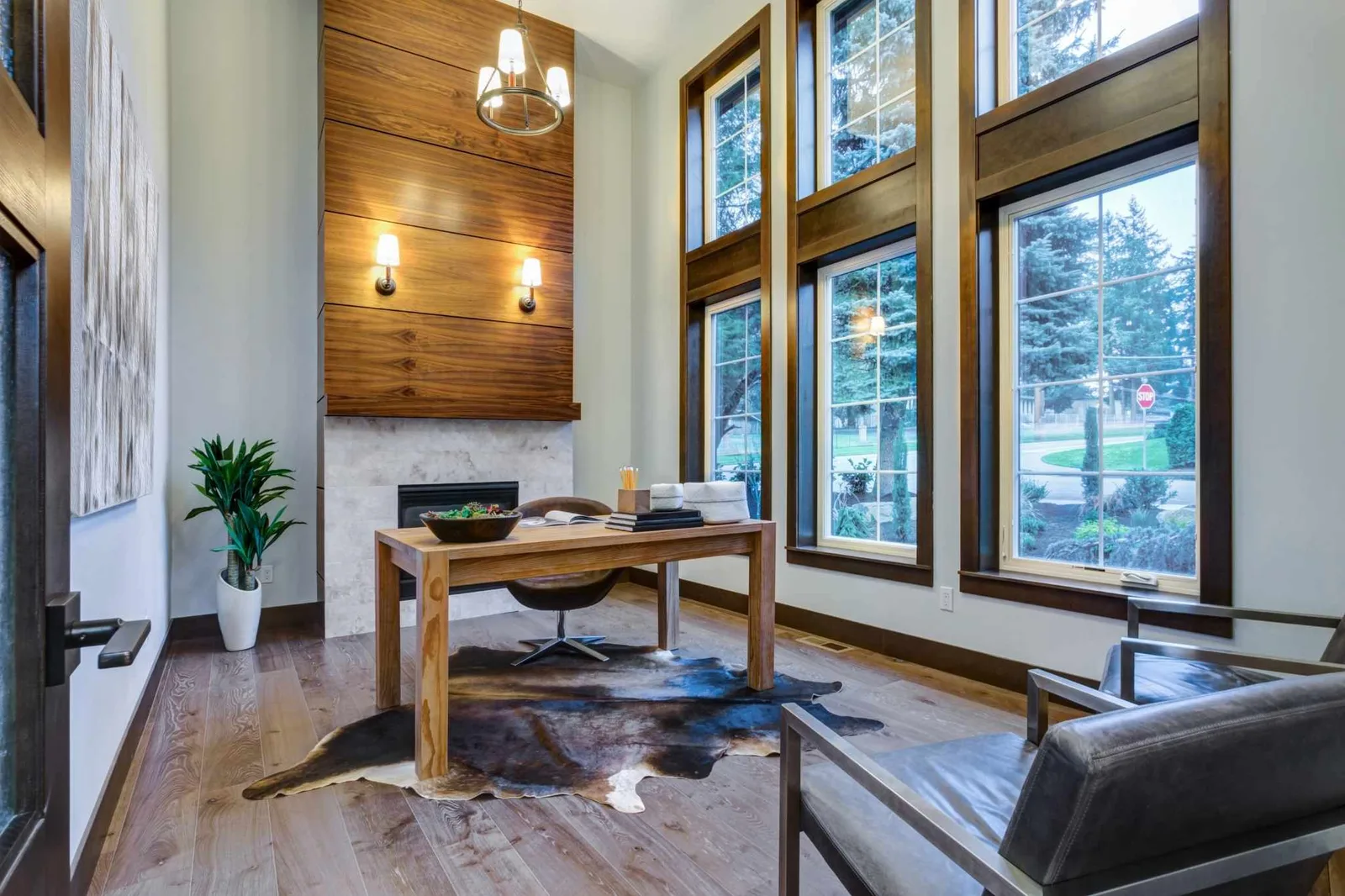lighting for home office shed