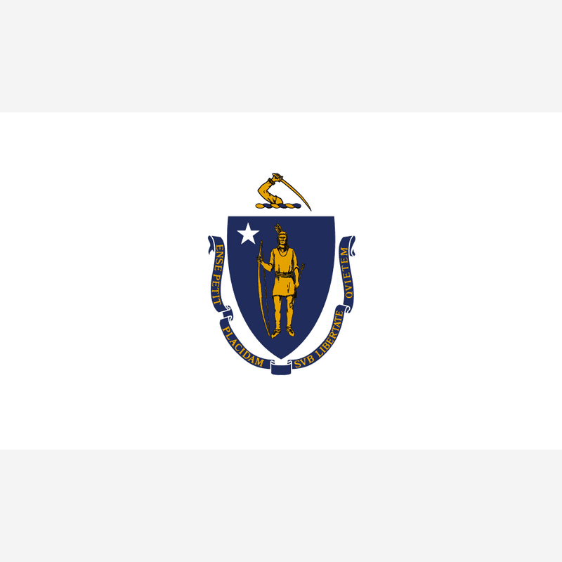 Massachusetts state flag