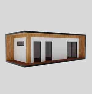 modern shed 10x25