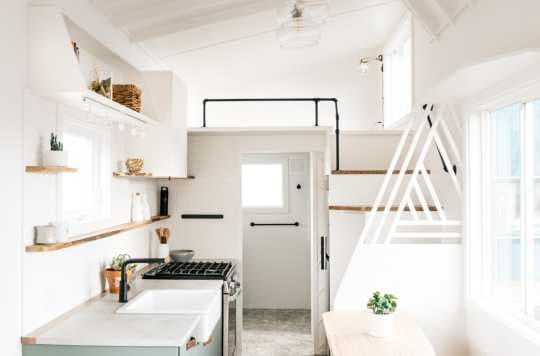 Space design in a tiny house