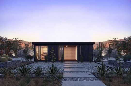 Steelblox steel-frame container ADU prefab model