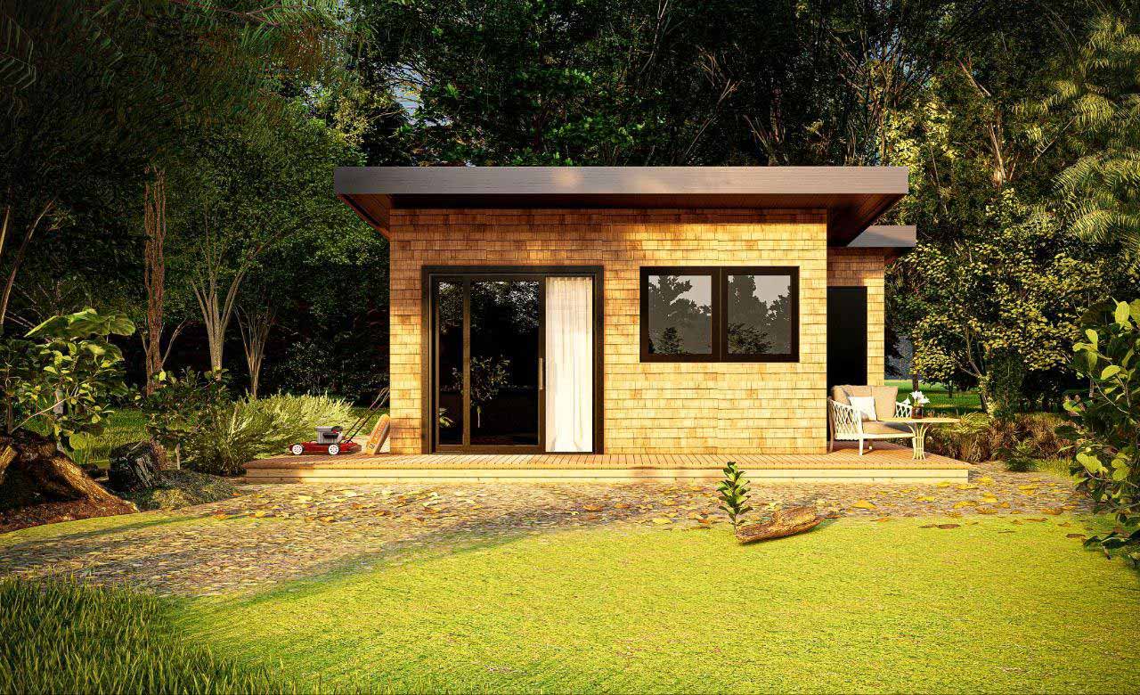 264 sf ADU tiny home