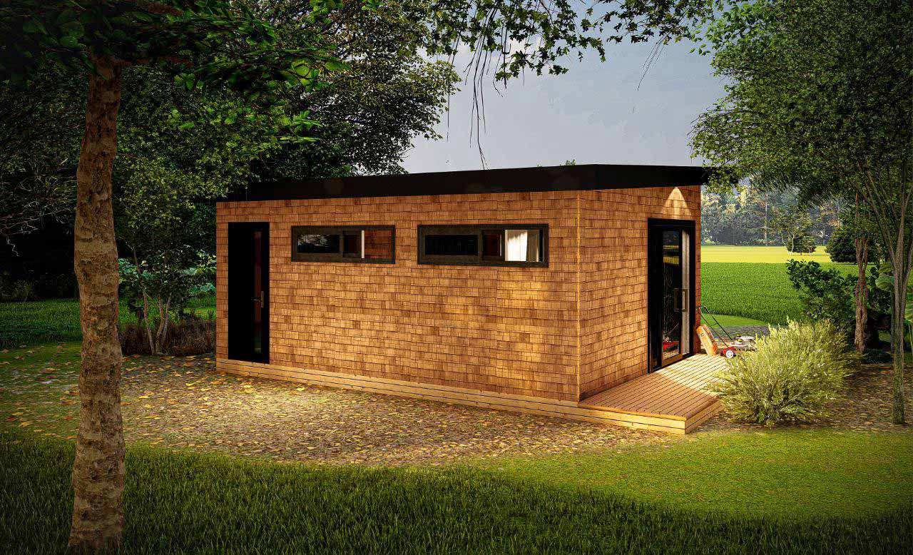 270 sf ADU rear view