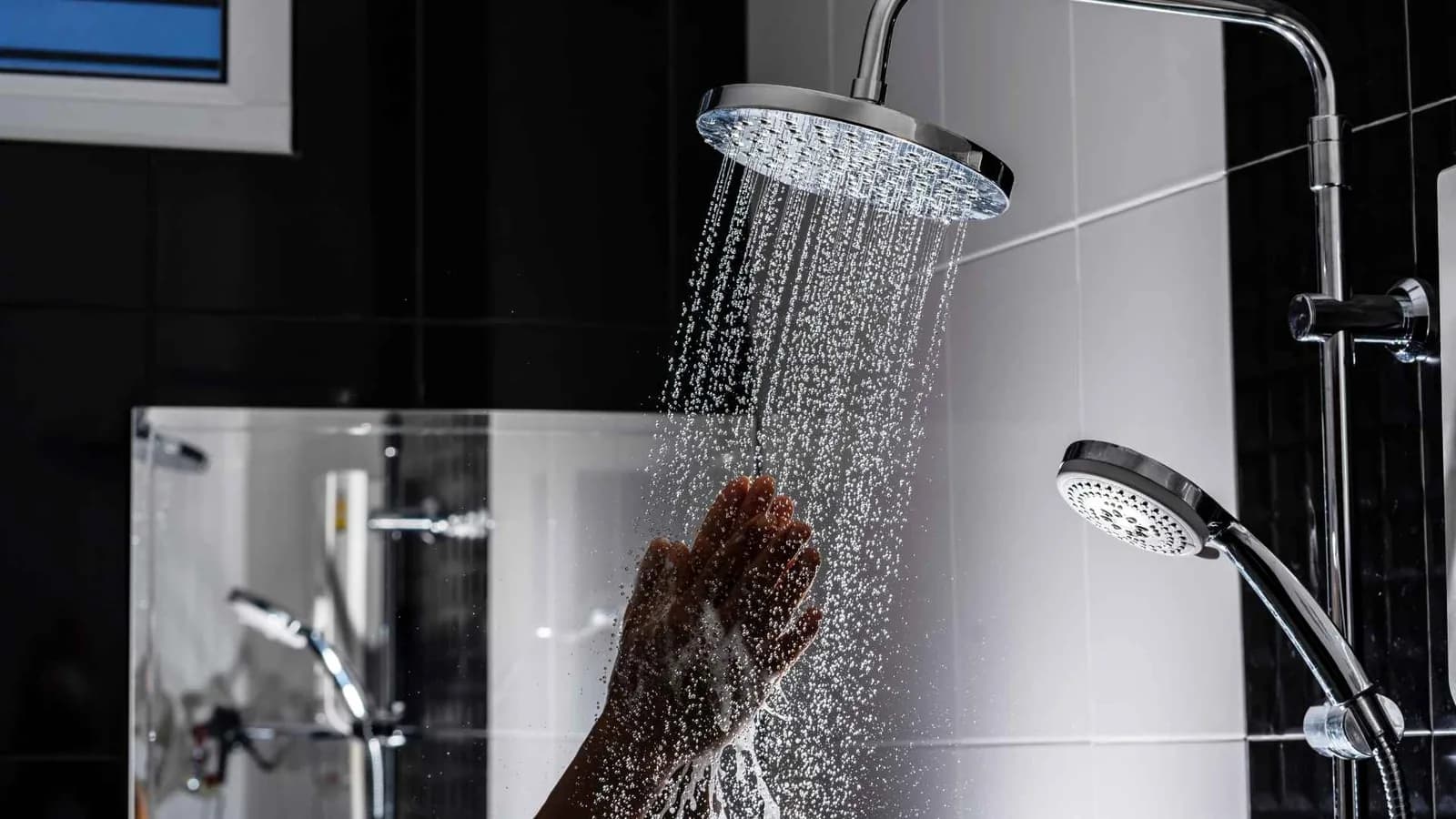 two heads for shower