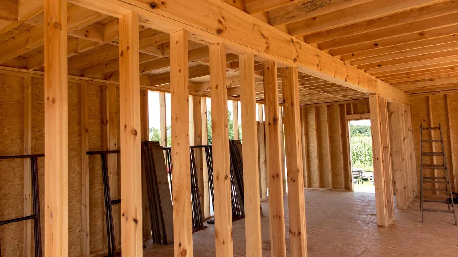 walls in a kit home