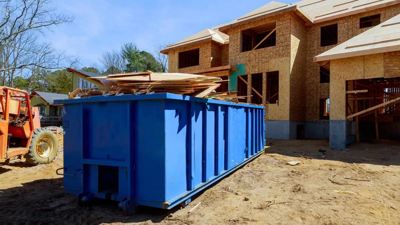 waste when building stick built