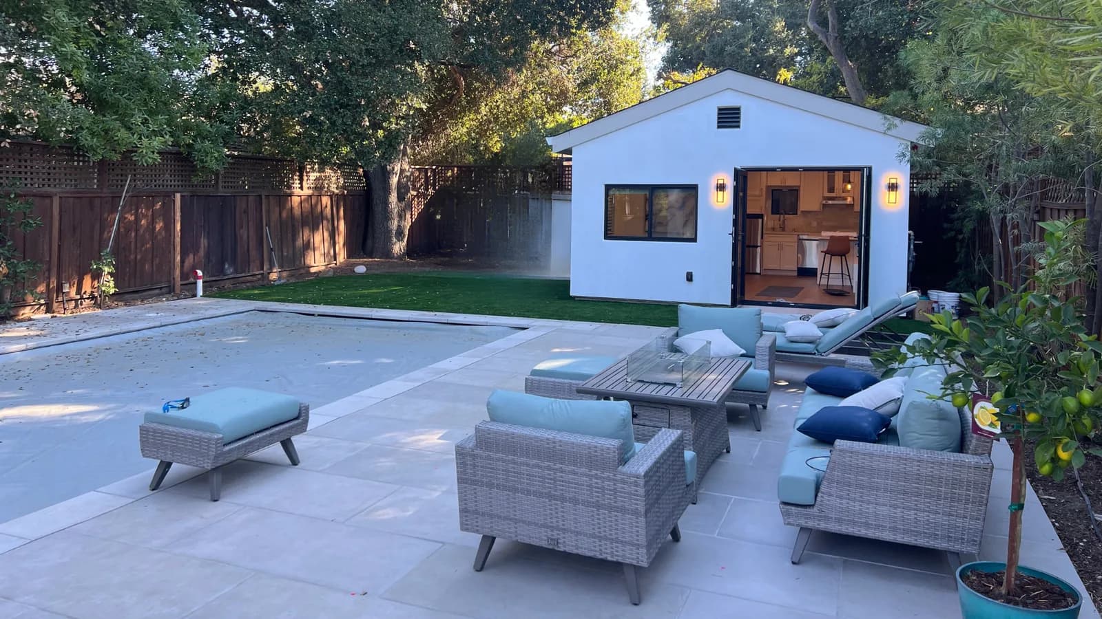 300 square foot house in backyard