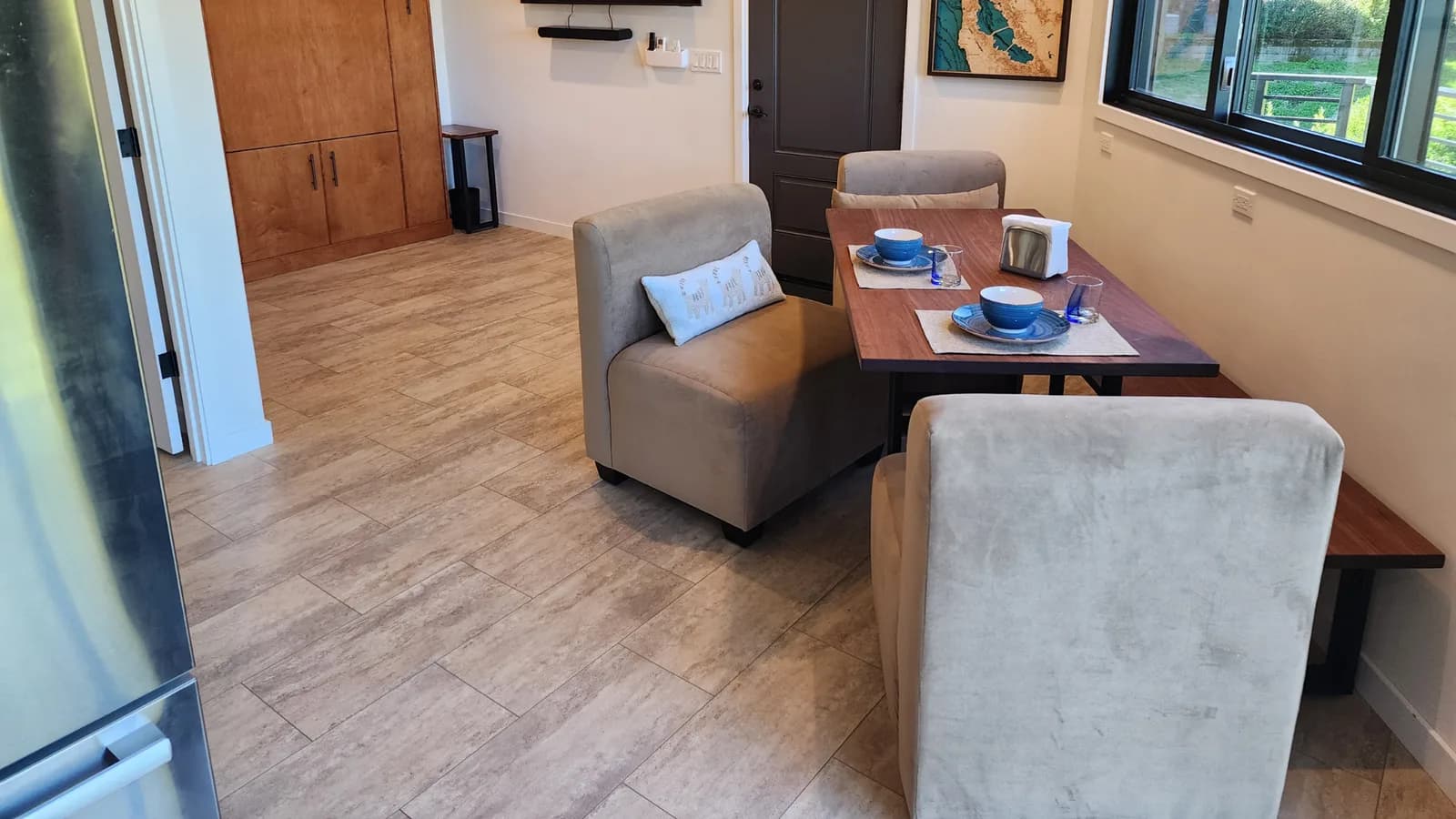 attached ADU living space