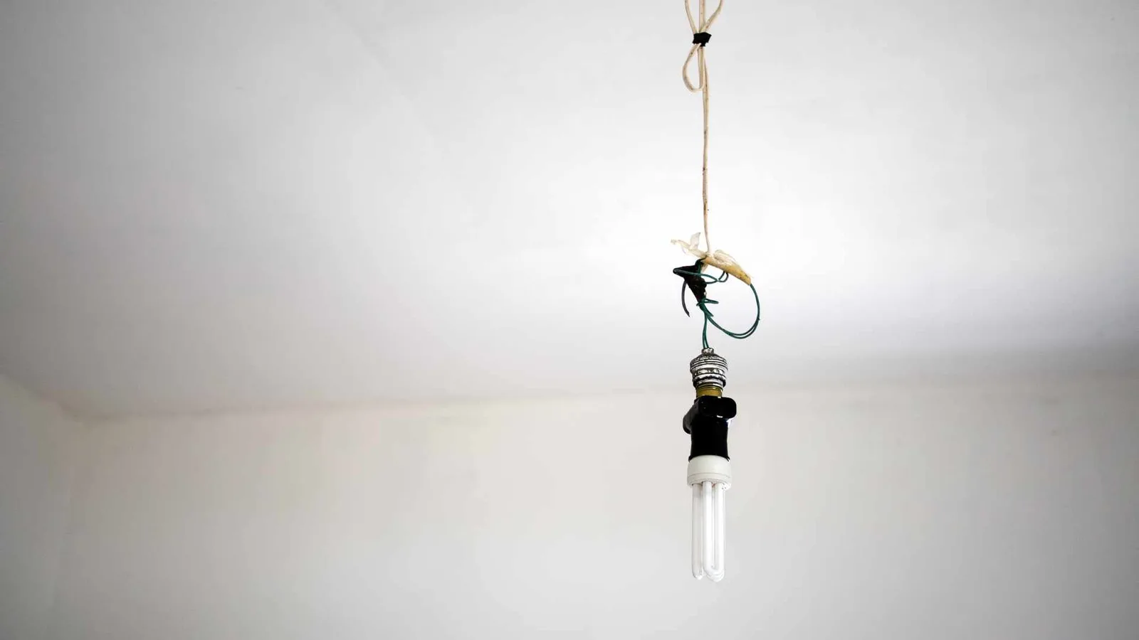 Damaged wiring cited in a permit to abate a code violation