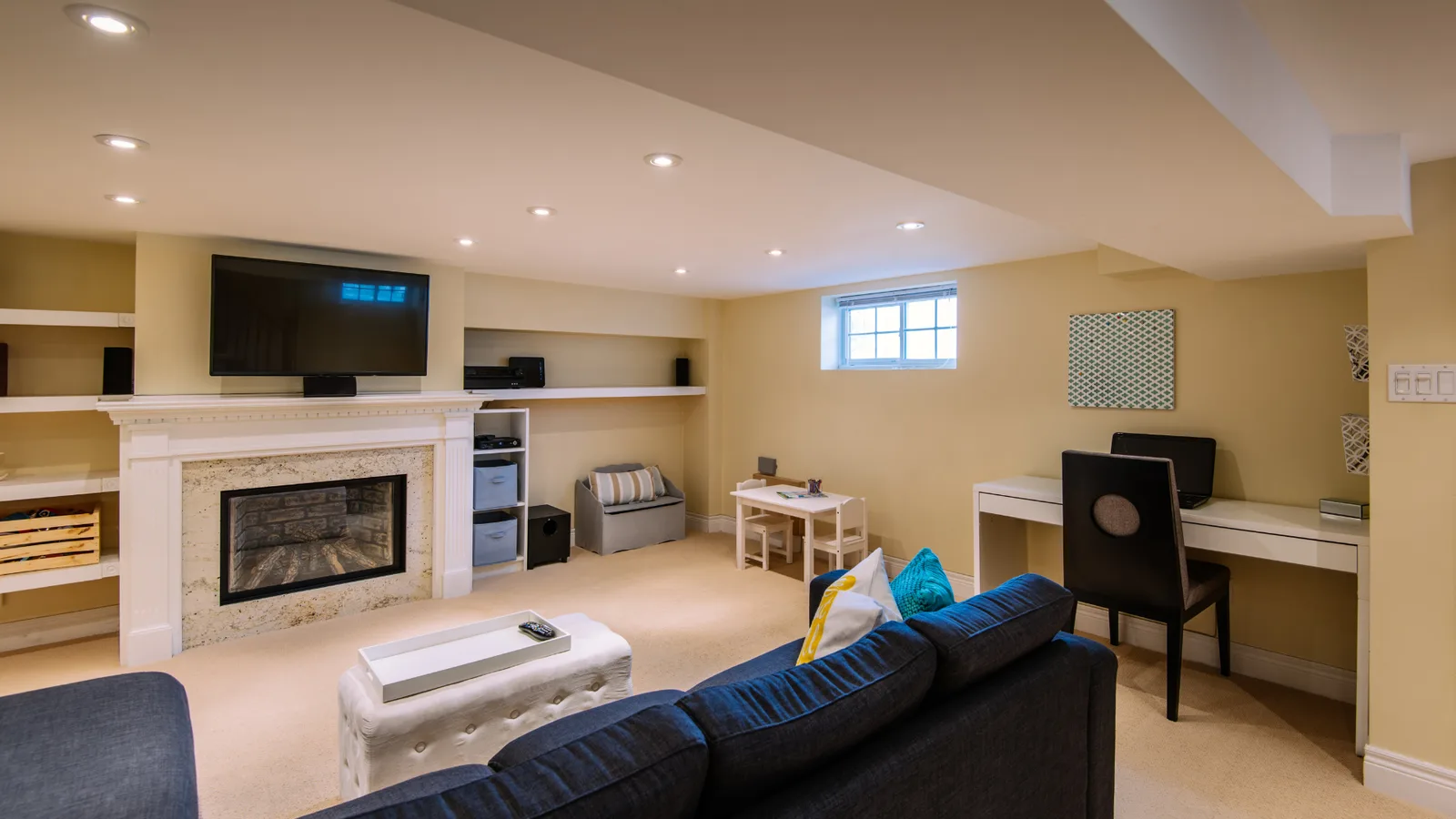 finished basement