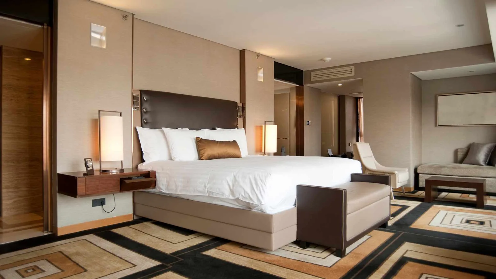 habitación de hotel como inspiración para estudio