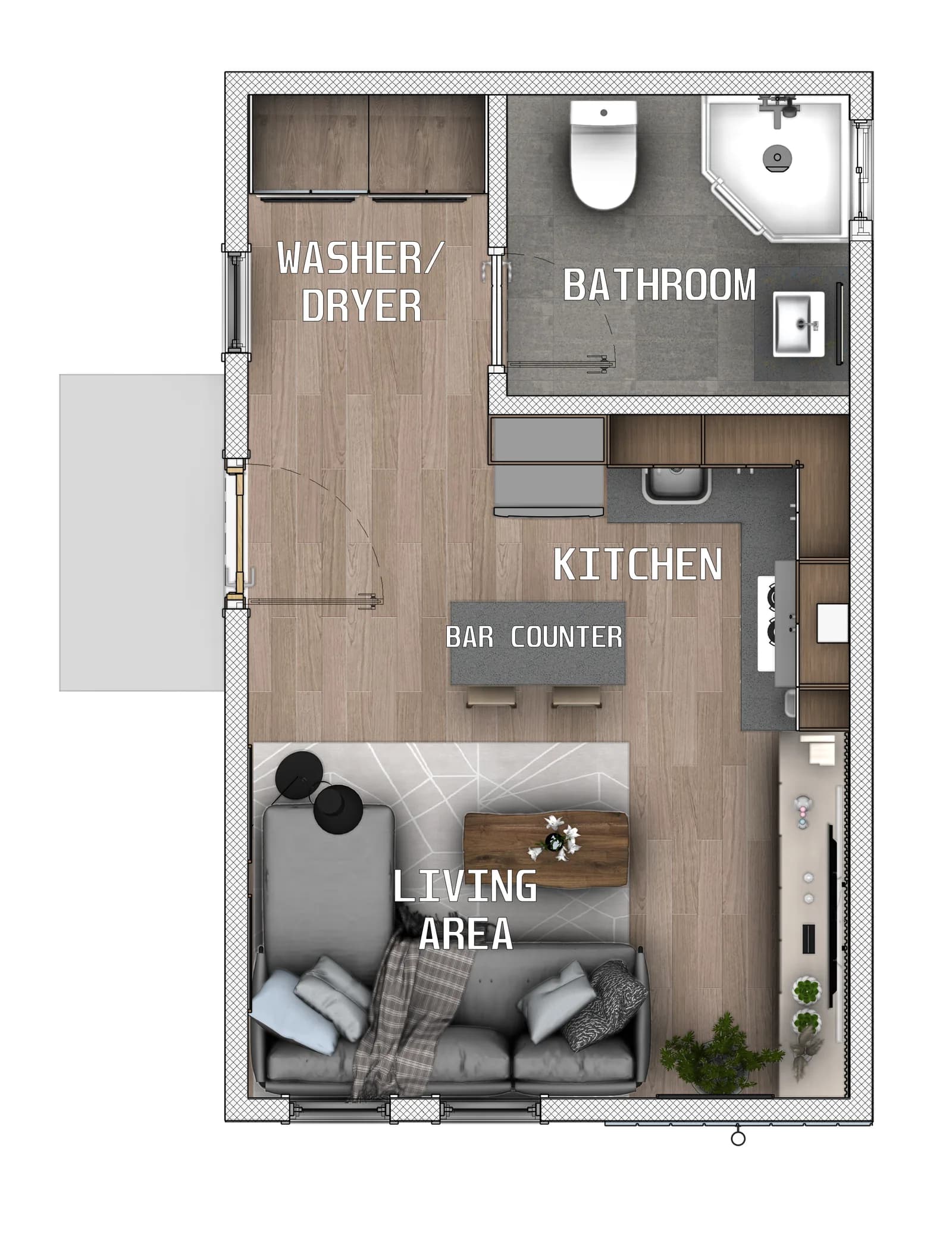 JADU floor plan (HomeWiP)