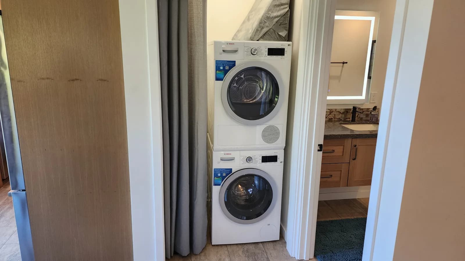 laundry in attached ADU