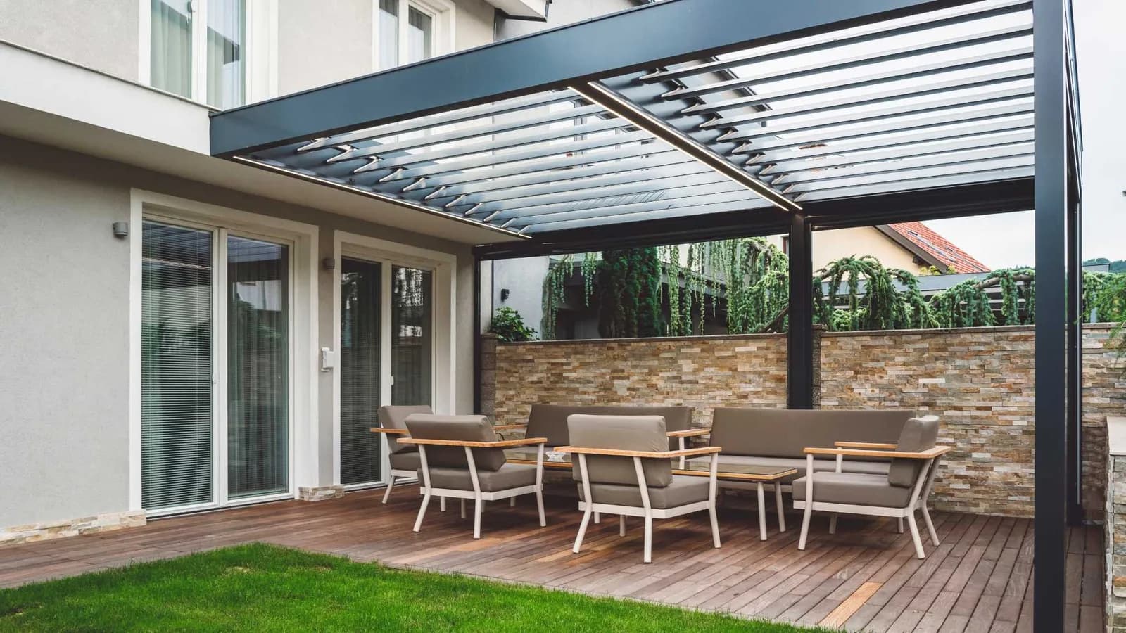 Patio by the cottage