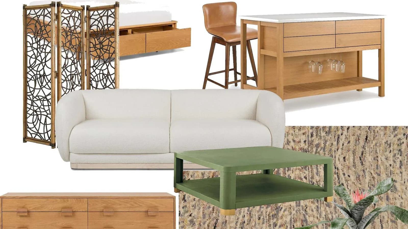 Scandinavian interior design for ADU