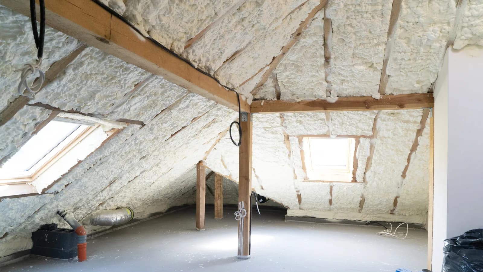 sealed attic (insulated)